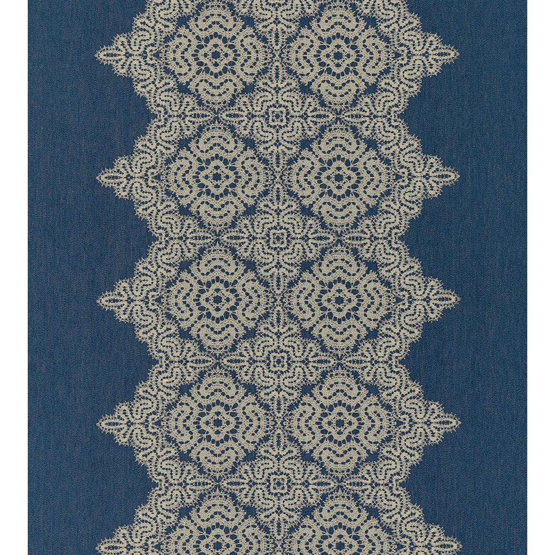 La Boheme Josephine Fabric, Indigo