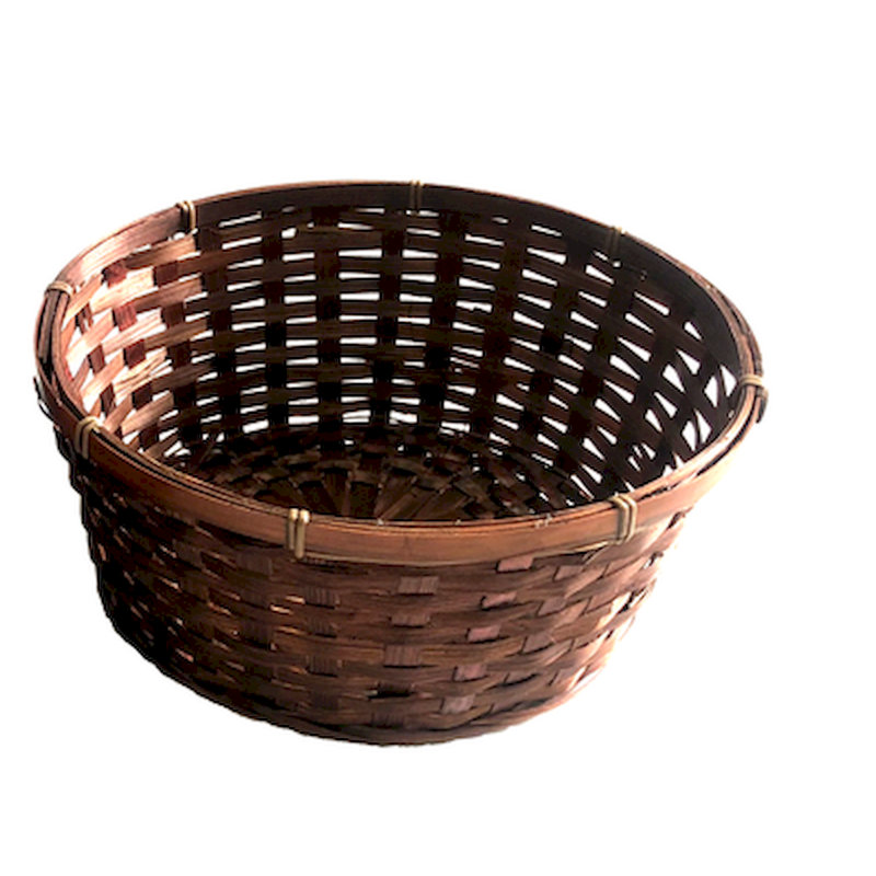 Panier en bois massif, H 4 po x l 10 po x P 10 po