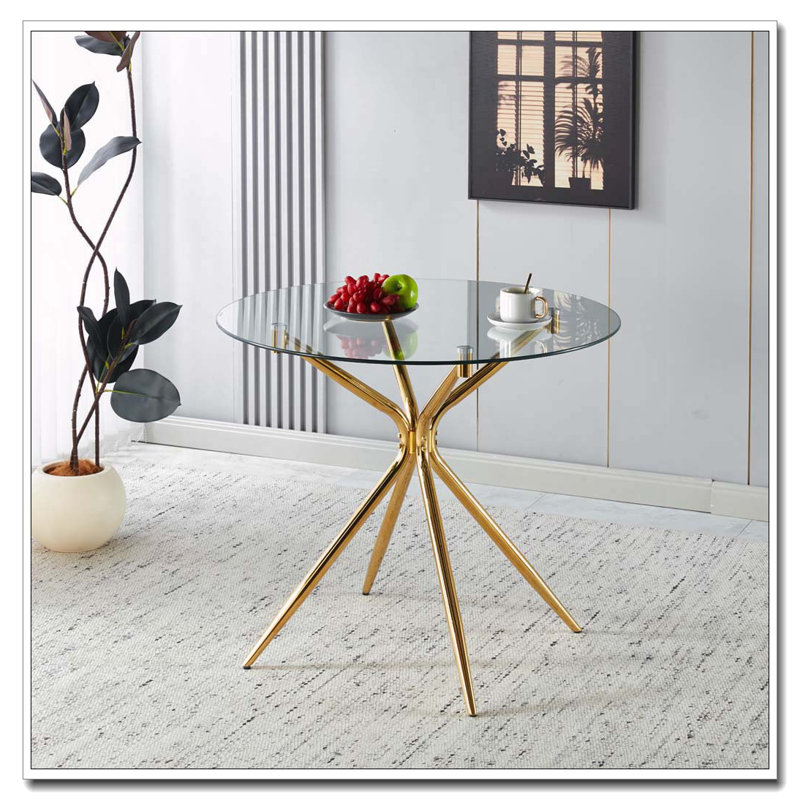 Table de salle à manger, Doré
