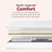 9 in. California King Pocket Coil Spring Mattress in a Box, Pressure Relief & Low Motion Transfer Technology, White-105376405