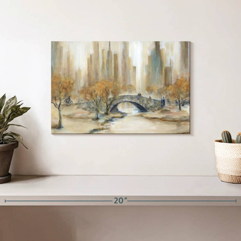 Sireci Empty Central Park, 8" H x 12" W