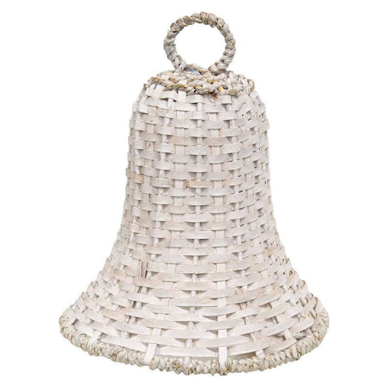 White Basketweave Bell