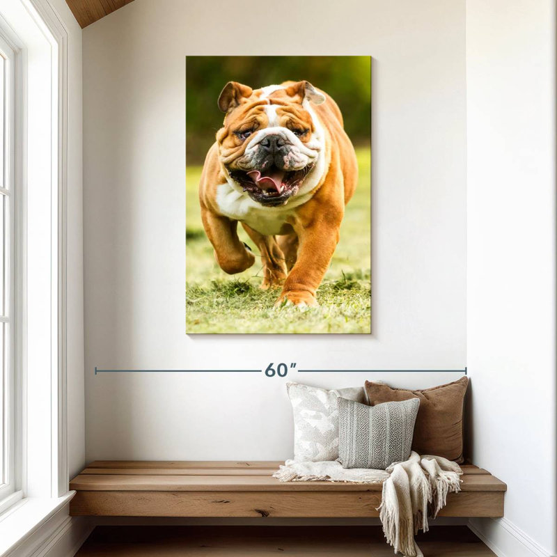 Brampt Running Dog, 45" H x 30" W