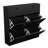 24 pairs shoe storage cabinet with 4 doors and 2 drawers, shoe cabinet with adjustable shelves for  entryway-511609416