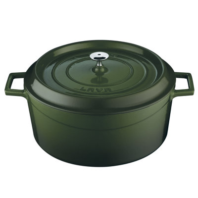 Cocotte ronde en fonte Lava Canada