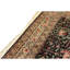 High-Quality Hand-Knotted Black And Ivory Area Rug