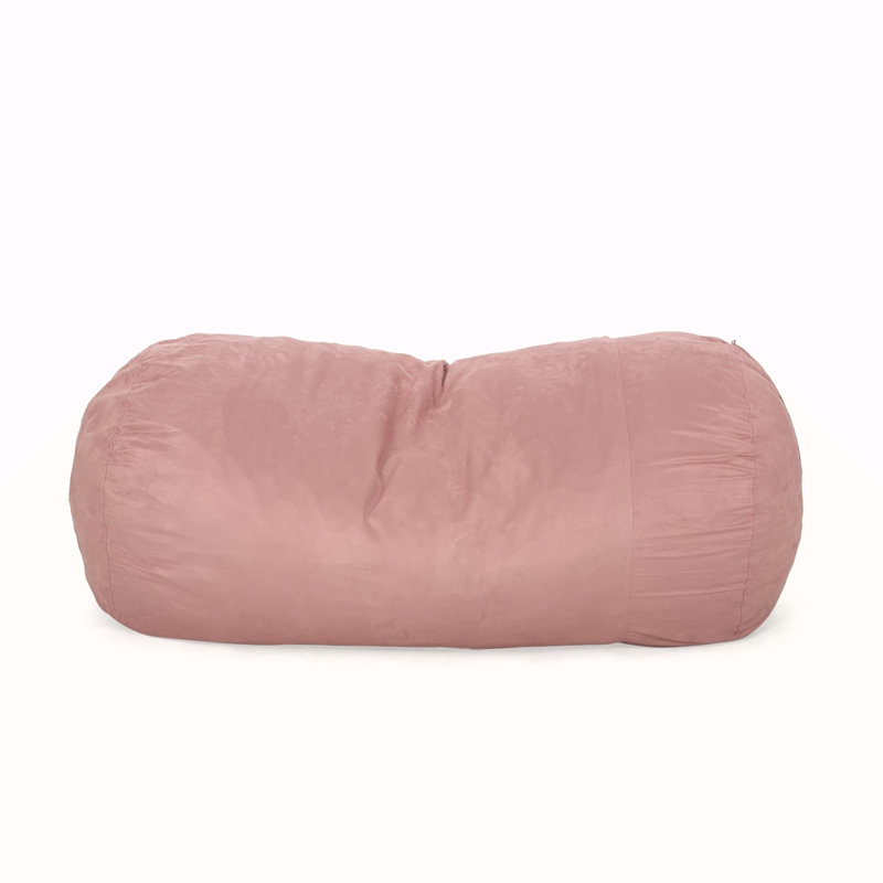 Microfibre cylindrique, H 34,11 po x l 85,11 po x P 48,11 po, Microfibre rose