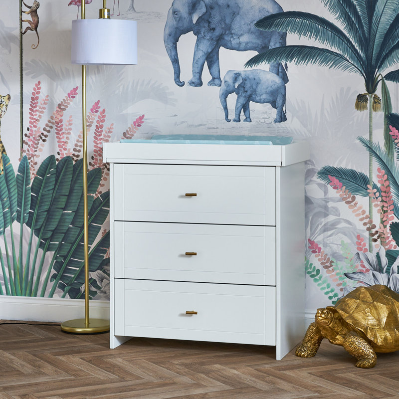 Evie Standard 2 Piece Nursery Furniture Set, White