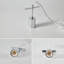 Luminaire suspendu moderne en cristal avec luminaire suspendu pour îlot de cuisine / salon (ensemble de 3)
