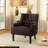 Upholstered Wingback Chair-1121311485