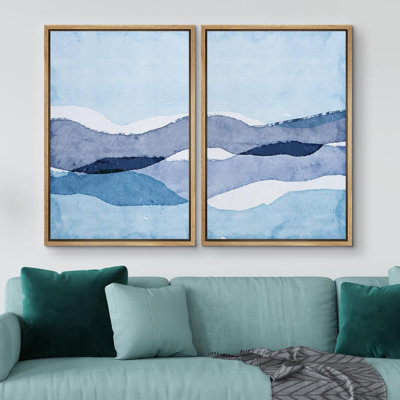 Abstract Landscape 2 - Pieces