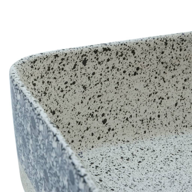 ClassicLiving Hurteau 46mm L x 35.5mm W Ceramic Rectangular Sink