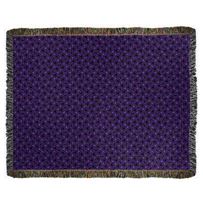 Couverture tissée hexagonale Katelyn Elizabeth