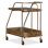 Commerce and Market Walnut Wine and Bar Cart