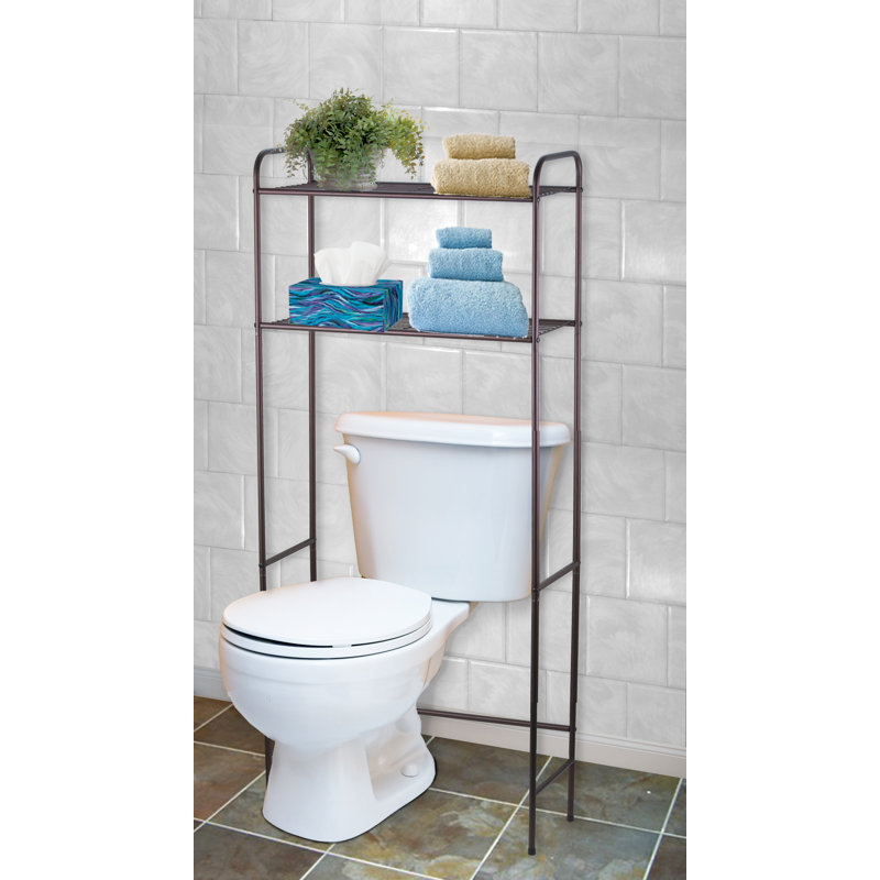 Metal Over The Toilet Storage, Bronze