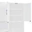Lit escamotable simple avec placard, tiroirs et bureau
