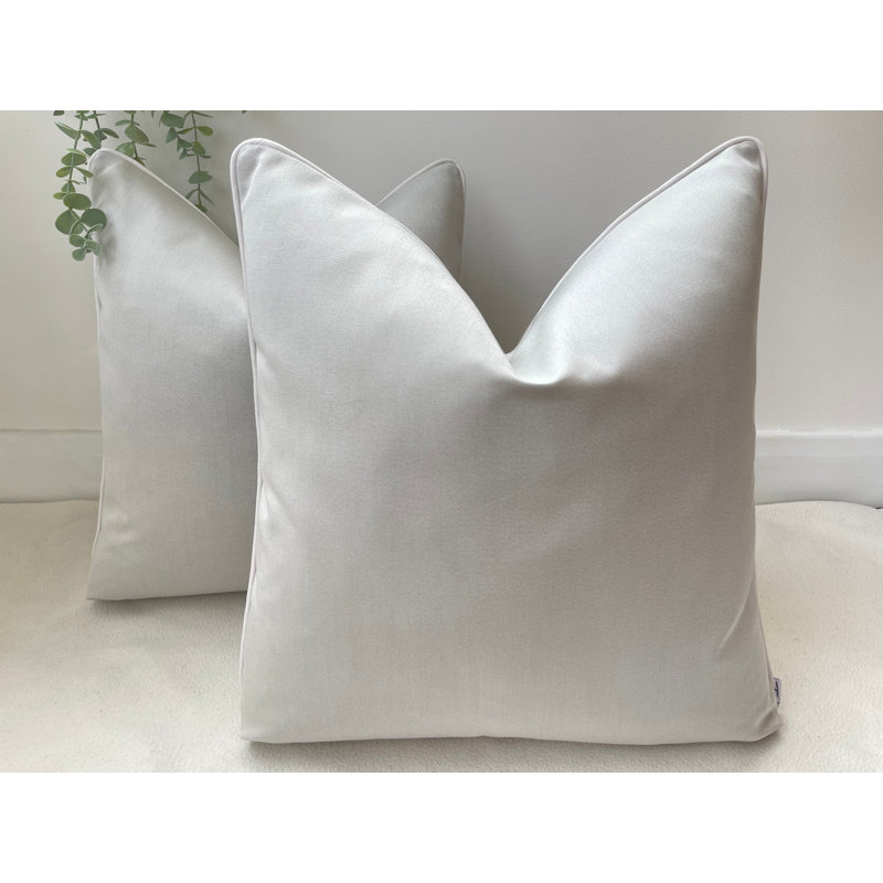 Abstract Square Cushion Cover, Grey