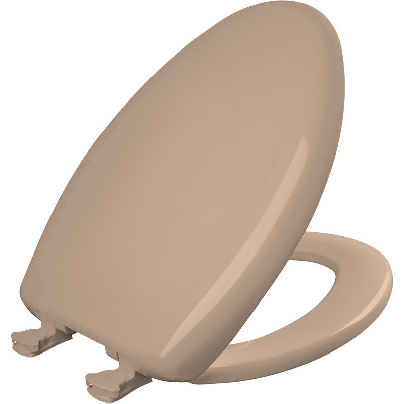 Elongated Toilet Seat and Lid, Suez Tan