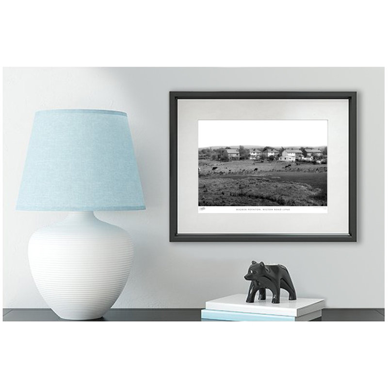 Higher Poynton, Hilton Road C1960 - Single Picture Frame Print, 45cm H x 60cm W x 2.3cm D