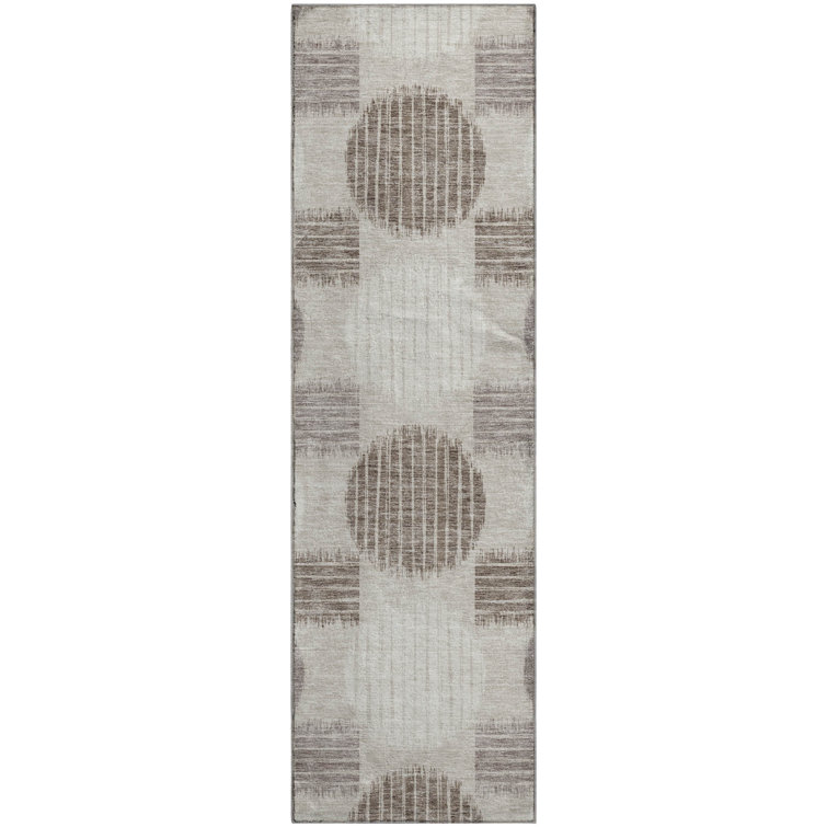 Premium Machine Washable Prisco Beige Rug