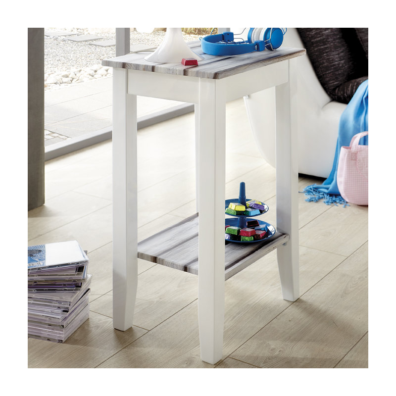Alex End Table, Martimo Pine