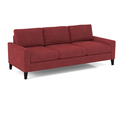 Canapé à accoudoirs carrés de 84 po avec coussins réversibles Madison
