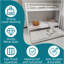 Heavy-Duty Sturdy Meta Twin Over Twin Bunk Bed/L/ Noise Reduced/ Safety Guardrail/No Box Spring Needed,White-1147091463