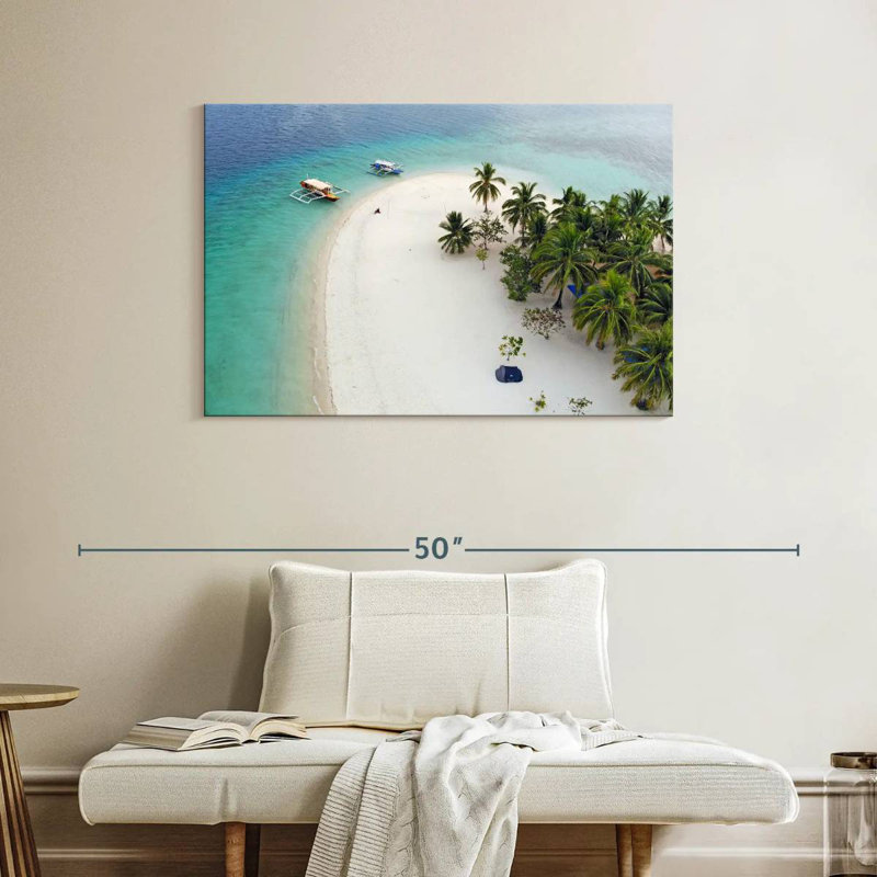 Gillard Gillard tropical aux Philippines, H 26 po x l 39 po