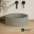Lisse 14.5" Concrete Round Vessel Sink-112453217