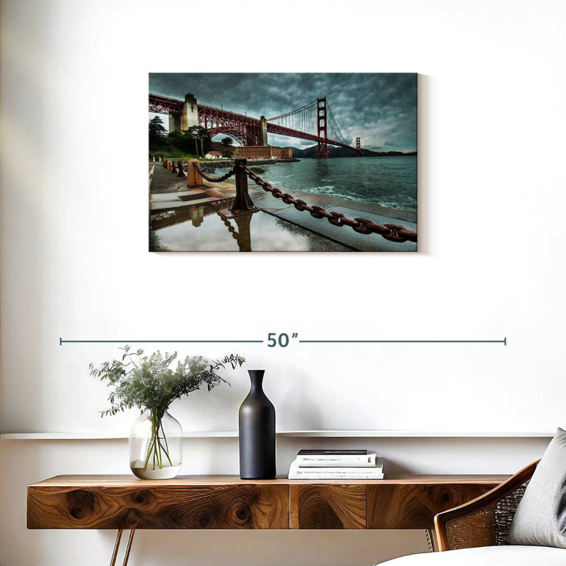 Pont Lynache Golden Gate, H 20 po x l 30 po