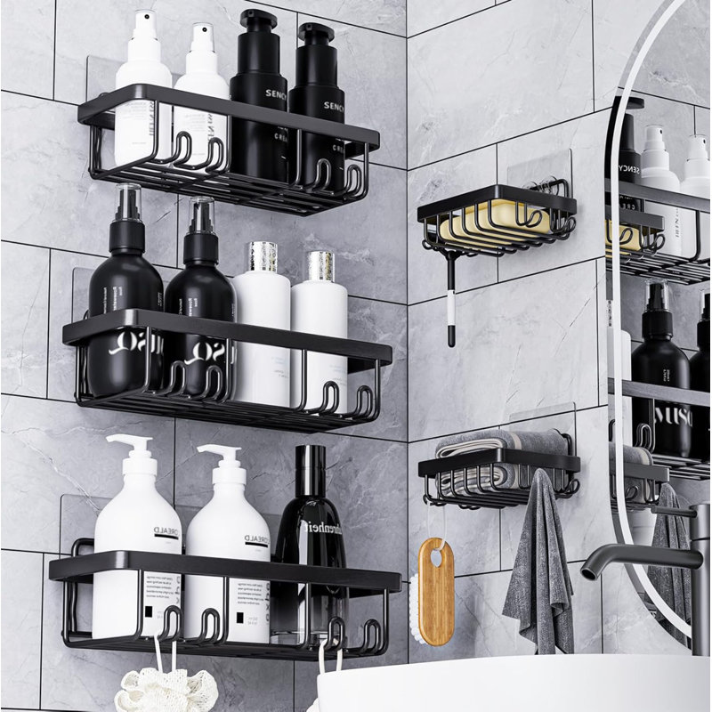 Metal Bathroom Shelves