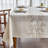 Printed Table Cloth Rectangle Table 55 x 86 inch