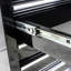 6 Drawer Workshop Tool Box With Lock And Smooth Operating Drawers - Black Garage Storage Cart Powder Coating