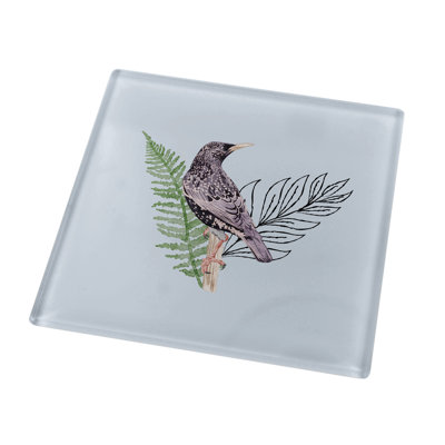 Glass Square 1 Piece Coaster