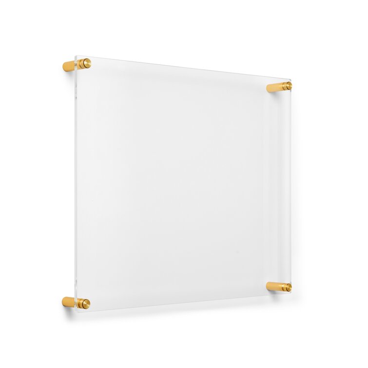 Clear Acrylic Picture Frame - 4x6 Photos for Modern Display – Wexel Art