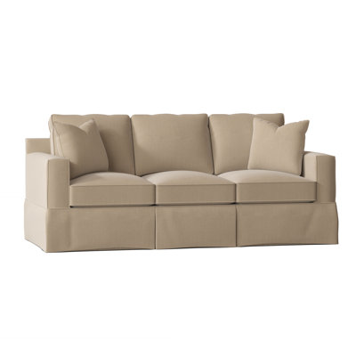 McAlester 85'' Slipcovered Sleeper Sofa