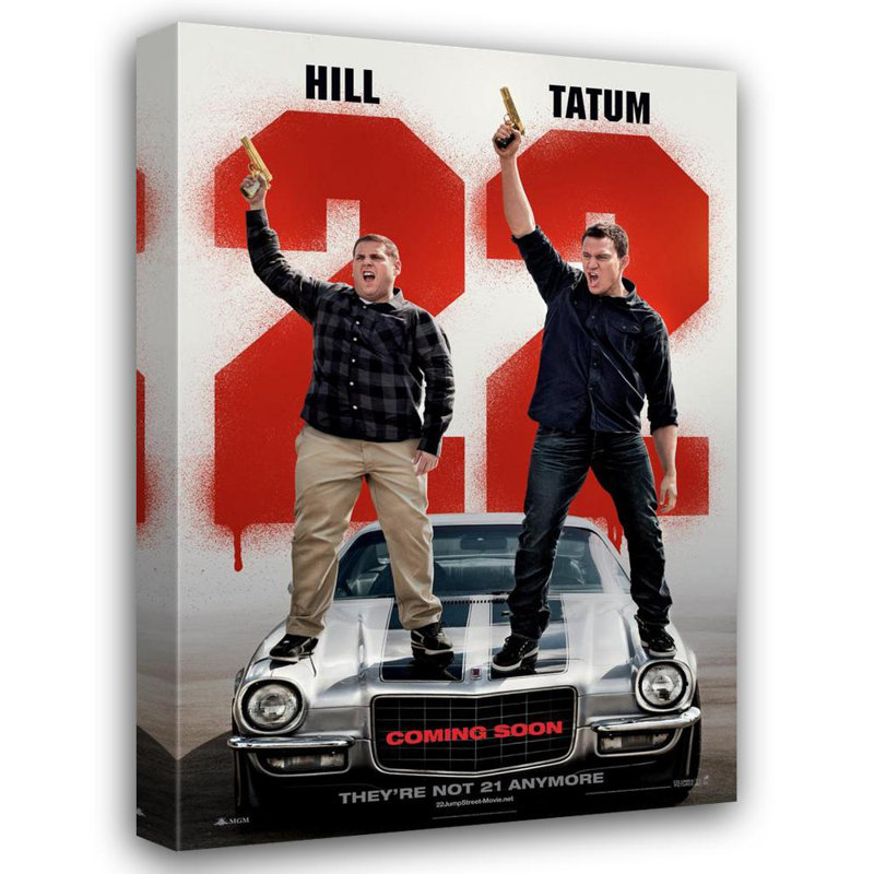 22 Jump Street, H 24 po x l 16 po