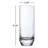 Big Top Crystal Highball Glass Set-42186957