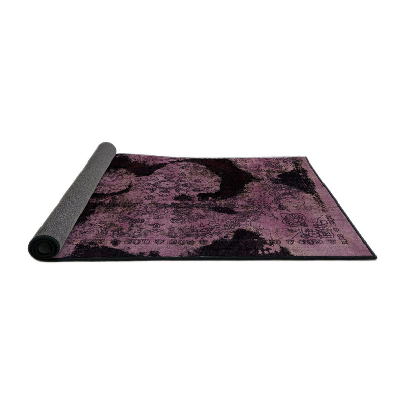 Abstract Indoor Rug, Round 6'