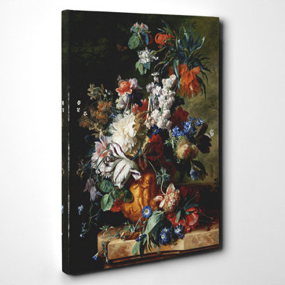 Still Life Flowers by - Wrapped Canvas
