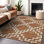 Lamanna Washable Geometric Indoor / Outdoor Rug