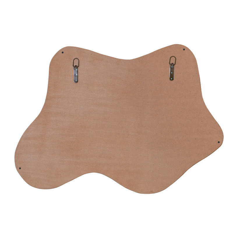 Raymond Abstract Solid Wood Mirror