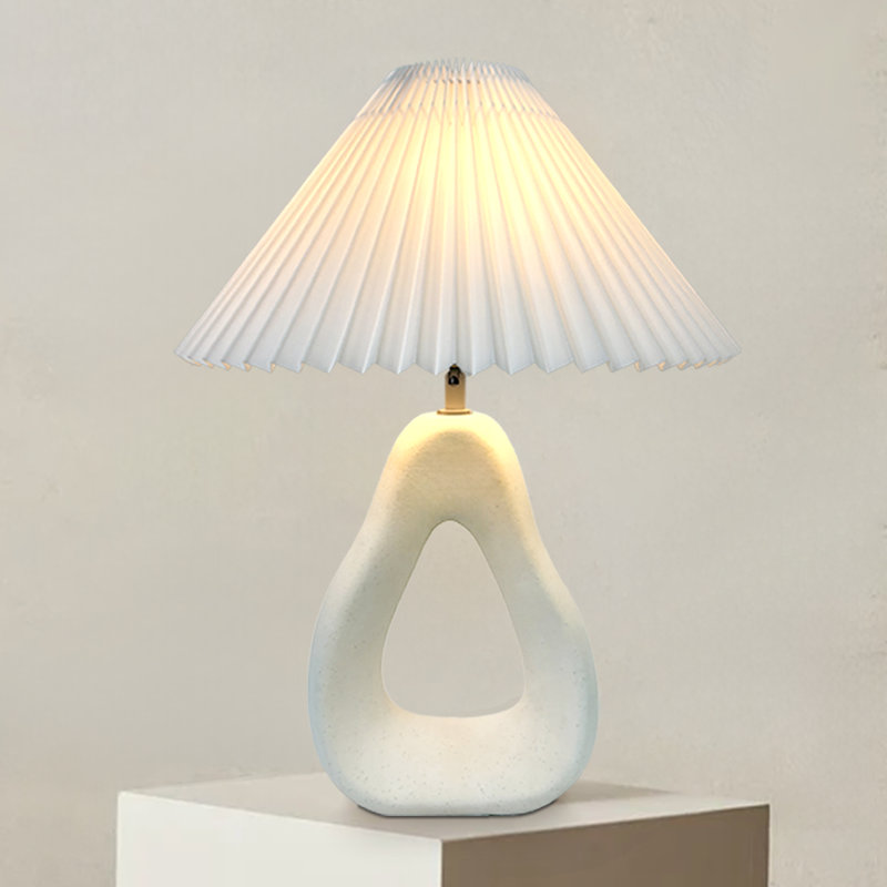 Lampe de table 20,8 po en céramique, à intensité variable 3 voies avec port USB et commande tactile