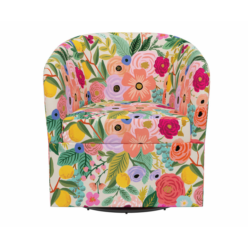 Rifle Paper Co. x Cloth & Company Rhea Swivel Chair