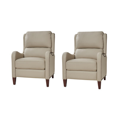 Beecher 28.75" Wide Leather Club Recliner