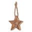 35cm Handmade Star Wood Christmas Hanging Figurine Ornament