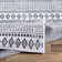 Tapis noir et blanc de style Sud-Ouest pour l'intérieur et l'extérieur Laruth