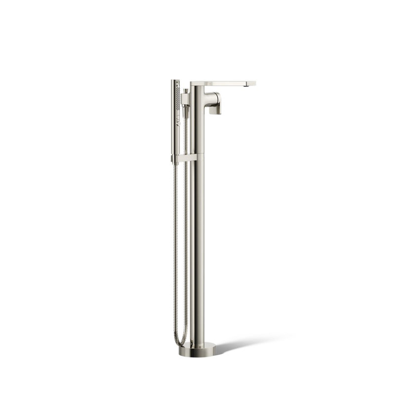 Composed Freestanding Bath Faucet, Vibrant Polished Nickel