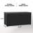 120 Gallons Water Resistant Plastic Lockable Deck Storage Box