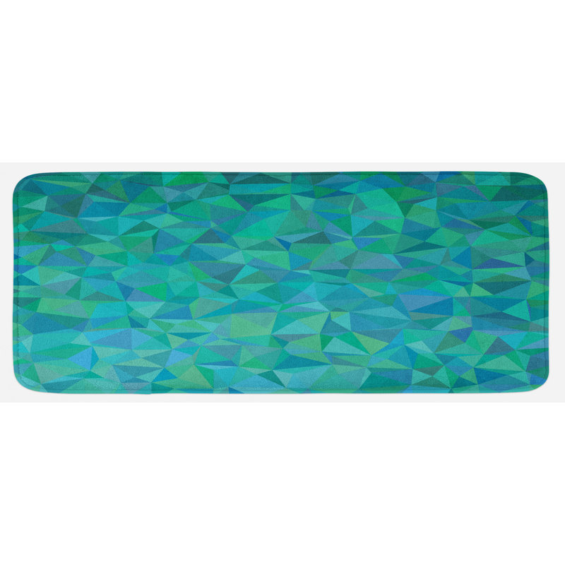 Modern & Contemporary Polyester Kitchen Mat